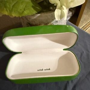 Green Eyeglass Case